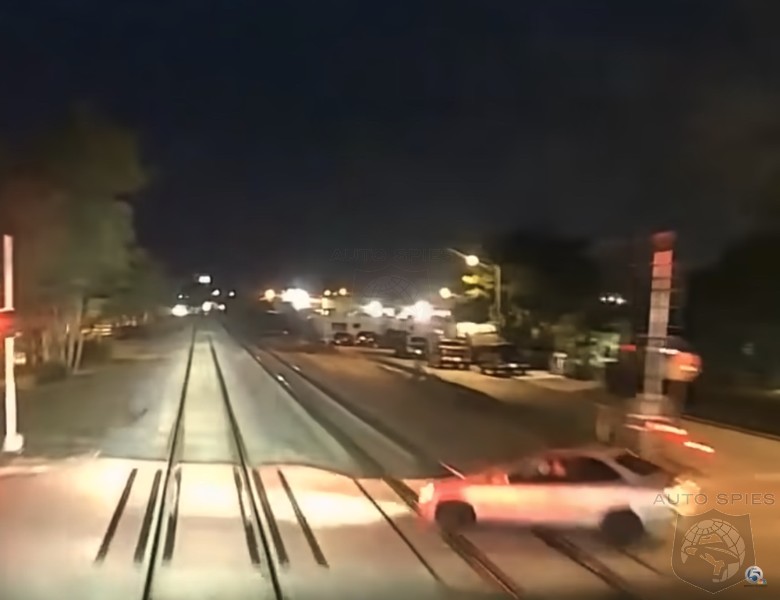 WATCH: Honda Civic And Train Tangle In One Heck Of A Crash